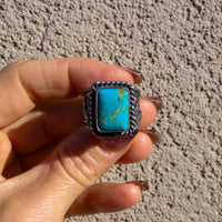 ‘Desert Storyteller' Ring - Kingman or Rosarita - Pick Option
