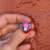 ‘Desert Day & Night' Storyteller Ring - Cotton Candy - Size 11  - Pick Option