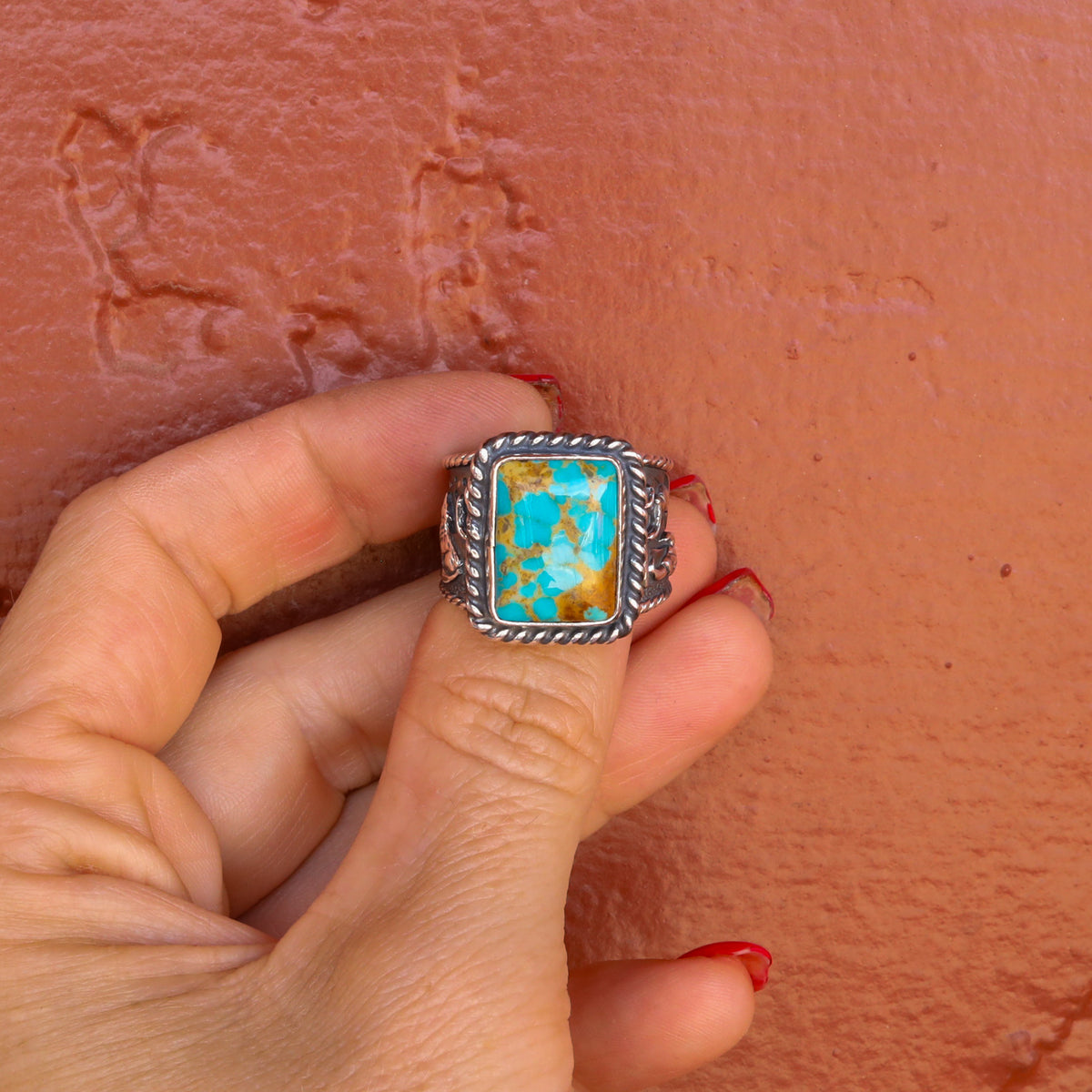 ‘Desert Storyteller' Ring - Kingman or Rosarita - Pick Option