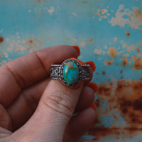 ‘Desert Day & Night' Storyteller Ring - Kingman - Size 11  - Pick Option