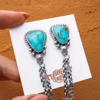‘Howdy’ Fringe Earrings - Kingman