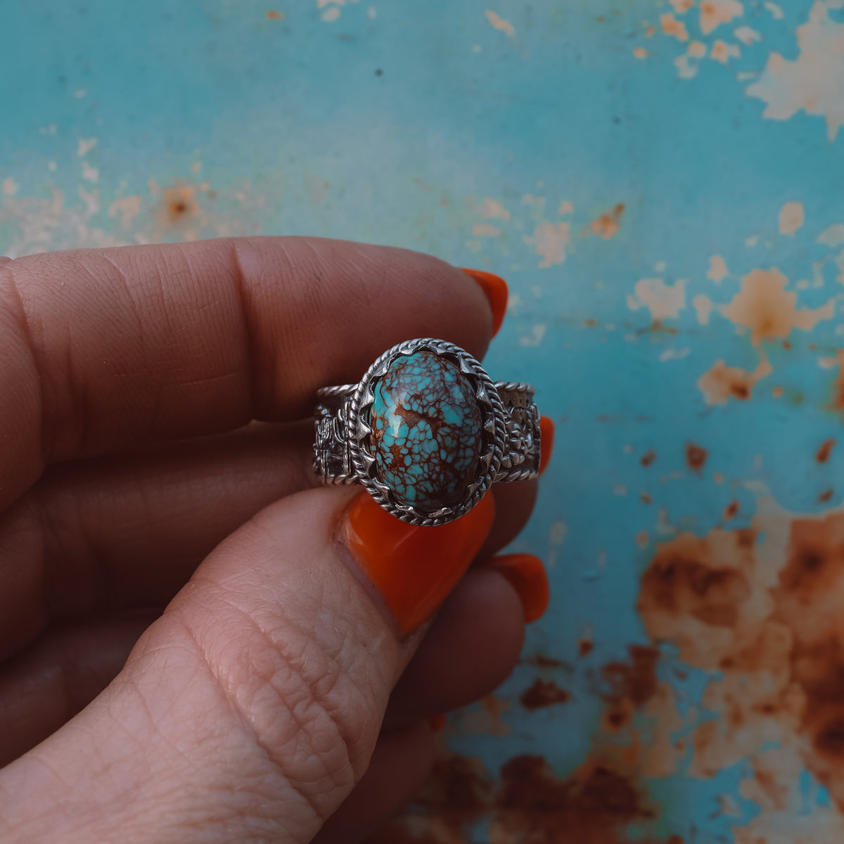 ‘Desert Day & Night' Storyteller Ring - Kingman - Size 6.25 - Pick Option