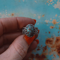 ‘Desert Day & Night' Storyteller Ring - Kingman - Size 6.25 - Pick Option