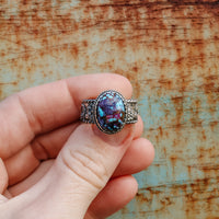‘Desert Day & Night' Storyteller Ring - Purple Mohave - 8.25 - Pick Option