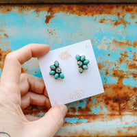 'Half Cluster' Earrings - Kingman - Pick Option