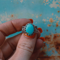 ‘Desert Day & Night' Storyteller Ring - Kingman - Size 6.25 - Pick Option