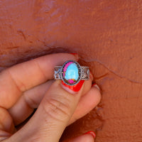 ‘Desert Day & Night' Storyteller Ring - Cotton Candy - Size 8.25  - Pick Option