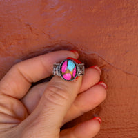 ‘Desert Day & Night' Storyteller Ring - Cotton Candy - Size 8.25  - Pick Option