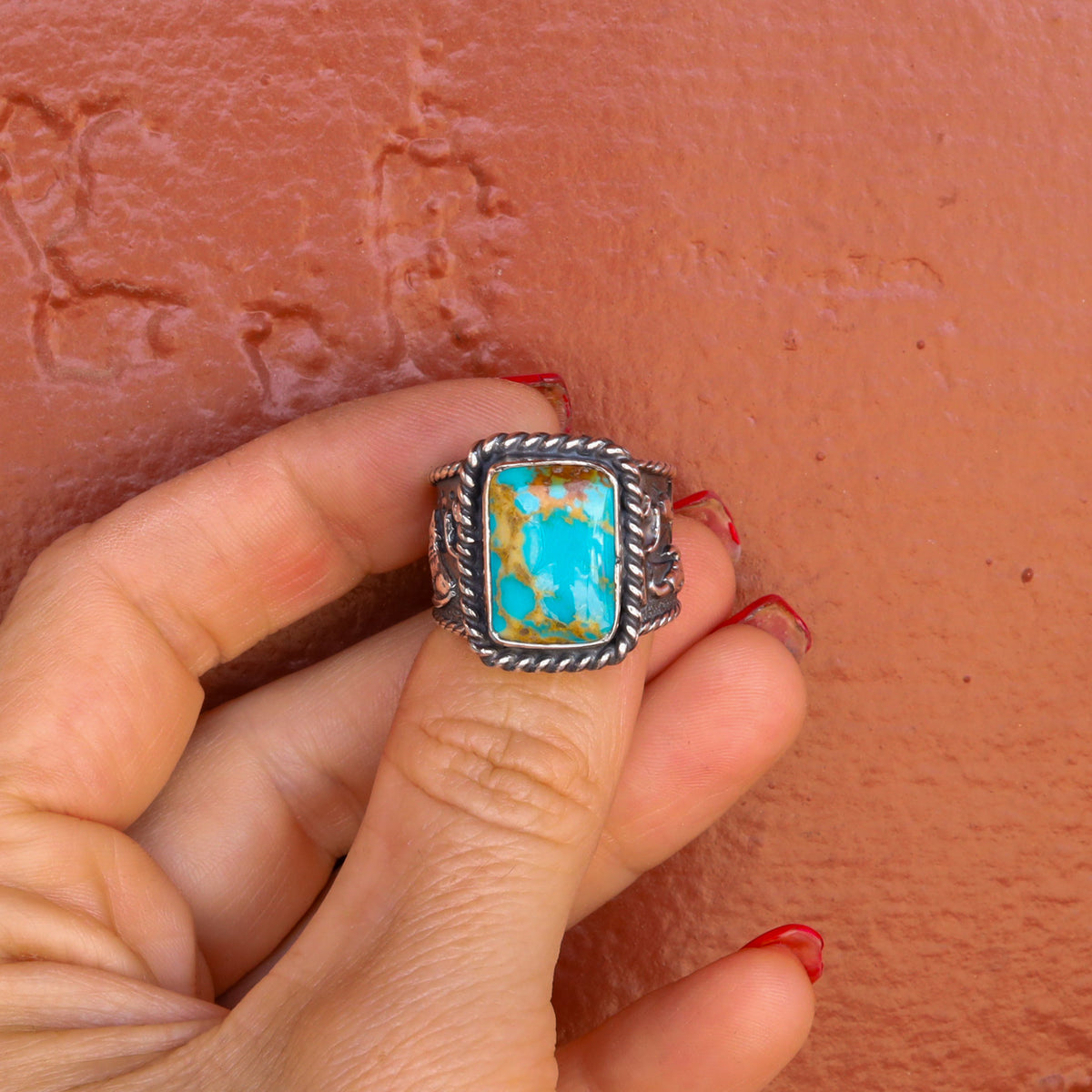 ‘Desert Storyteller' Ring - Kingman or Rosarita - Pick Option
