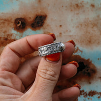 'Desert Day & Night' Storyteller Ring - Pearl - Sterling Silver - Pick Option