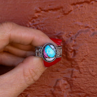‘Desert Day & Night' Storyteller Ring - Cotton Candy - Size 9 - pick option