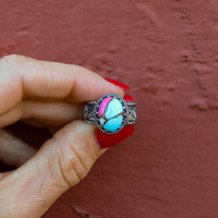 ‘Desert Day & Night' Storyteller Ring - Cotton Candy - Size 7.25 - Pick Optio