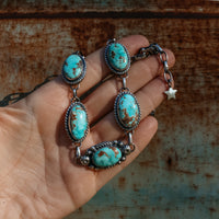 ‘Five Stone' Choker Necklace - Palomino