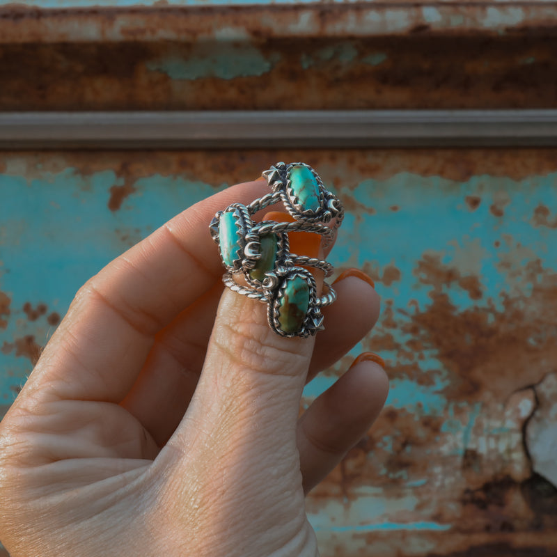 'Moon & Star' Ring - Kingman - Size 11 - Pick Option