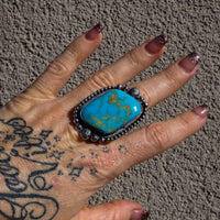 ‘Statement’ Ring - Kingman - Size 8.75