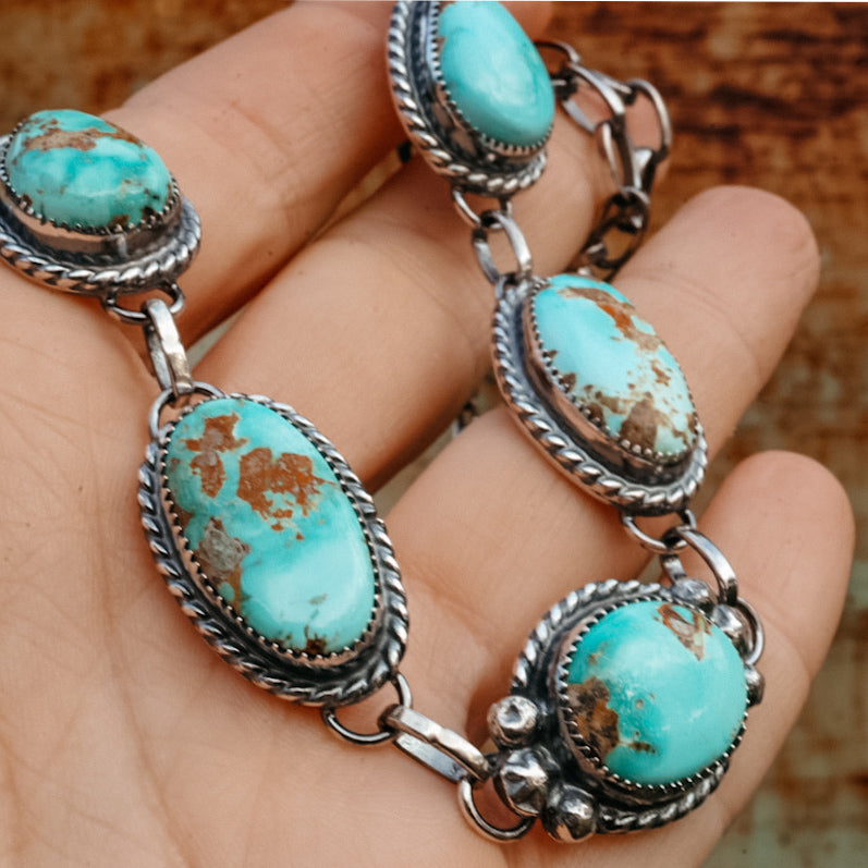 ‘Five Stone' Choker Necklace - Palomino