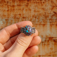 ‘Desert Day & Night' Storyteller Ring - Purple Mohave - 10