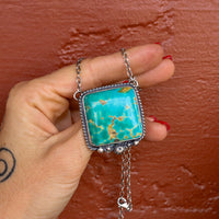 ‘Chonky Square' Statement Necklace - Kingman - Pick Option