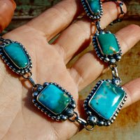 ‘Five Stone' Choker & Earring Set - Kingman