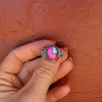 ‘Desert Day & Night' Storyteller Ring - Cotton Candy - Size 8.25  - Pick Option