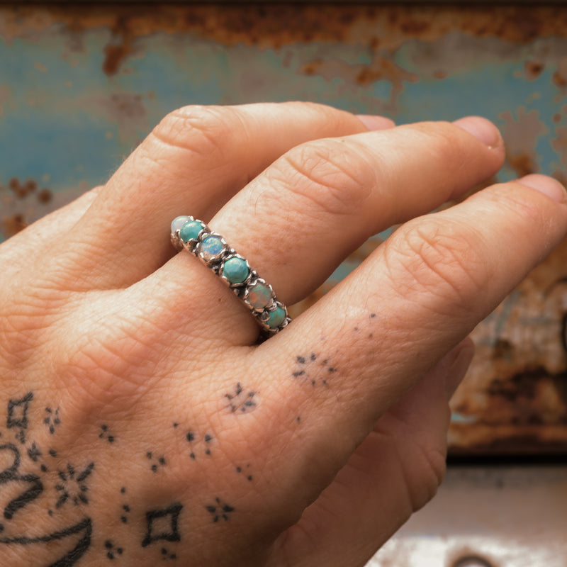 ‘Her Wild Romance’ - Eternity Ring Kingman & Opal
