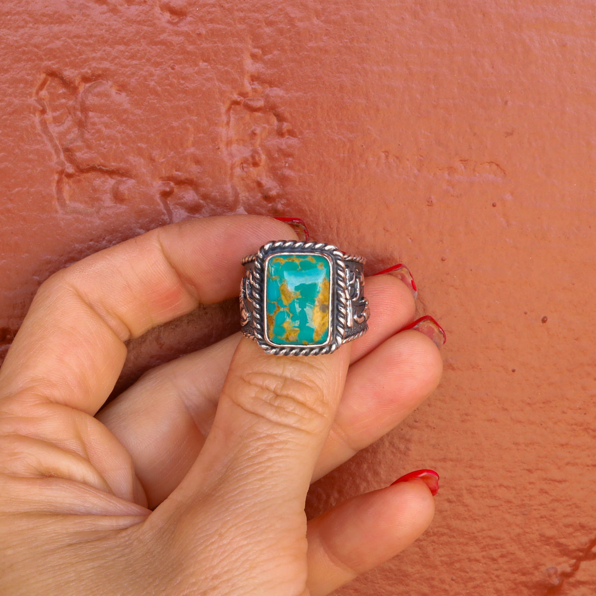 ‘Desert Storyteller' Ring - Kingman or Rosarita - Pick Option