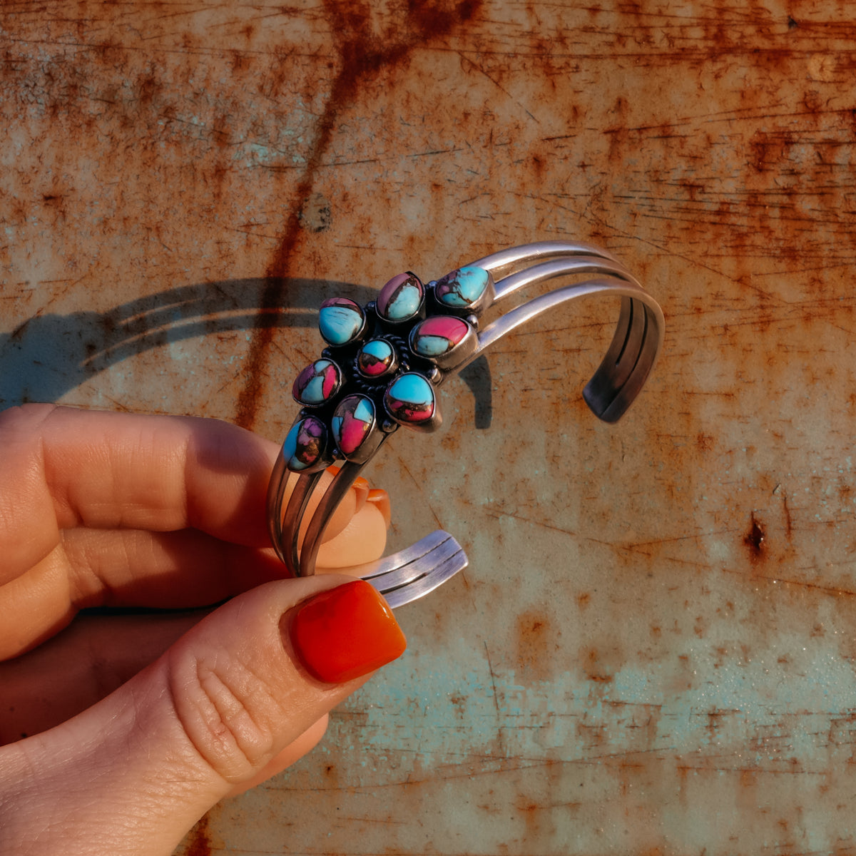 ‘Cluster' Cuff - Cotton Candy - Pick option