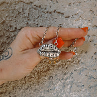 ‘Cowboy Killer' Necklace - 18k Good & Sterling Silver