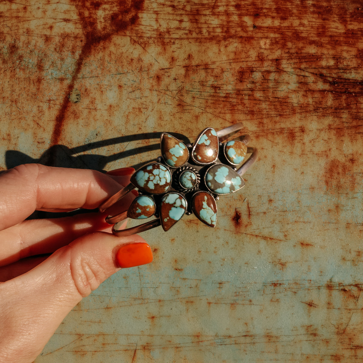 ‘Cluster' Cuff - Number 8 - Pick option