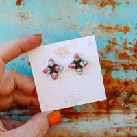 ‘Four Ways' Studs - Cotton Candy - Pick Option