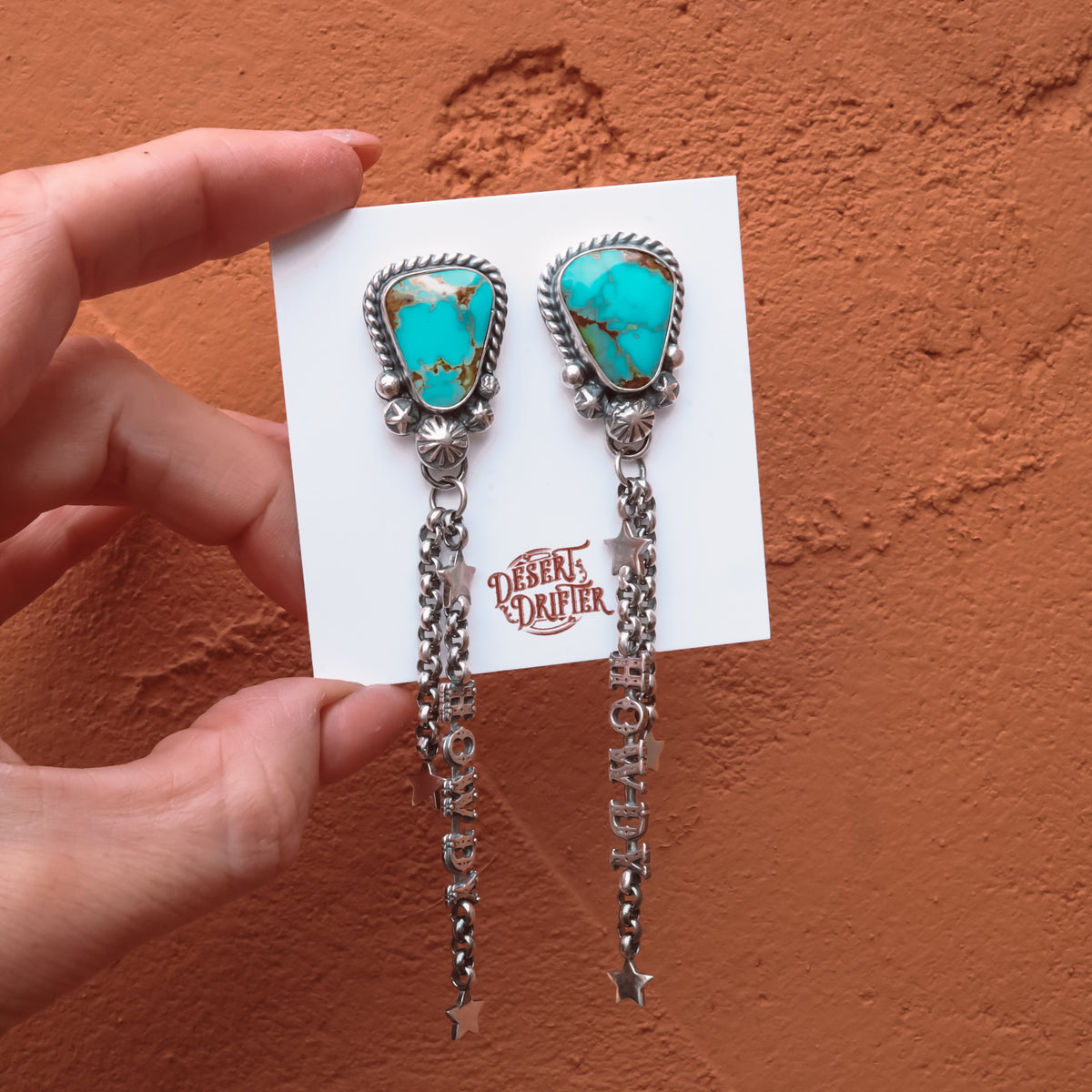 ‘Howdy’ Fringe Earrings - Kingman