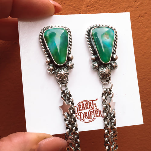 ‘Howdy’ Fringe Earrings - Kingman