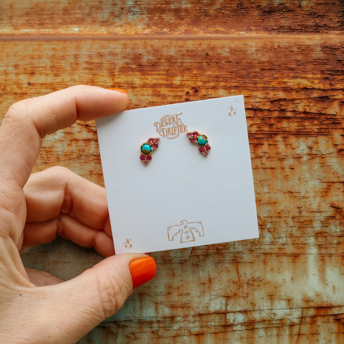 'Her Wild Romance' - Cartilage/Earrings - Pink Crystal - Pick Option - 18K Gold
