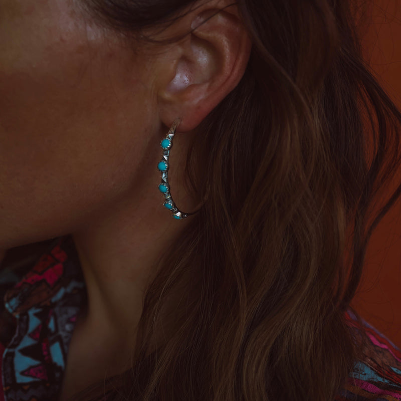 'Star' Hoops - 45mm - Kingman