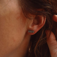 'Vibes' Mini Studs - Sterling - Pick Option